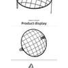 For Universal Harley Triumph Honda HeadLamp Mesh Grille Lampshade Metal Retro Motorcycle Headlight Protector Cover Fit