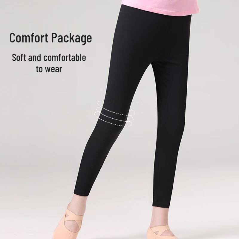 Girls' Ballet Dance Leggings