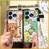 Phone Holder Anti-knock Phone Case For UMIDIGI A15/A15C Fashion Design Durable Cartoon Waterproof Protective Lanyard