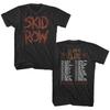 Camiseta de Hombre Skid Row Slave to the Grind Tour 1991 Banda de Metal Rock Música Merch