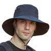 Cappello da pescatore Panama da uomo Cappello estivo in maglia traspirante Cappellino da sole Escursione di campeggio Cappelli con visiera anti-UV Cappello da cowboy a tesa corta Nuovo