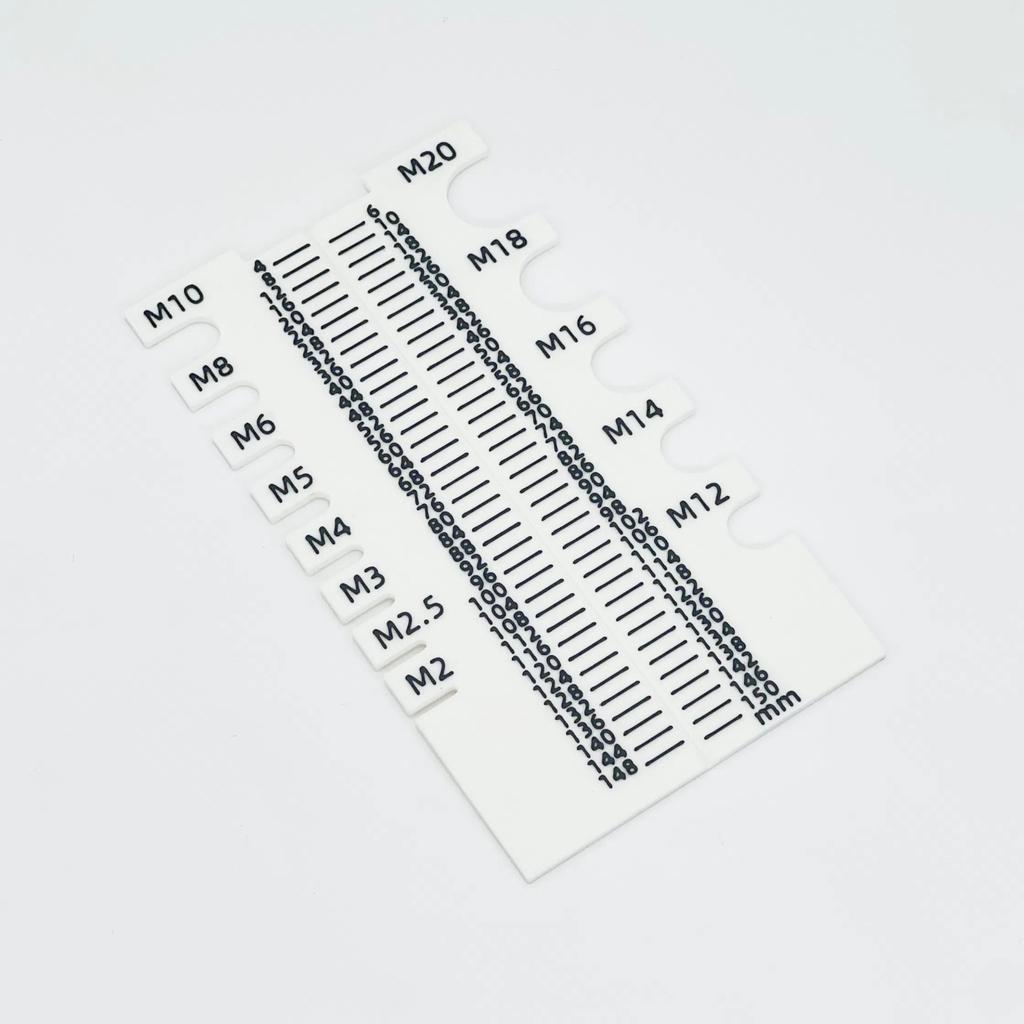 Portable Lightweight Precise Screw Measuring Gauge Suitable For Mechanic Engineers 150mm Length With Lightweight Design