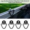 Cargo Tie Down Anchors V Ring Bolton Trailer Anchor for Trailers Trucks Warehouses