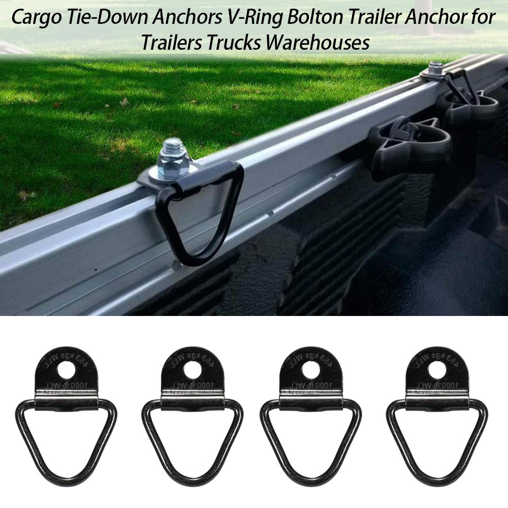 Cargo Tie Down Anchors V Ring Bolton Trailer Anchor for Trailers Trucks Warehouses