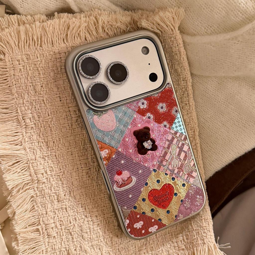 Creative and Eye-Catching Bear Phone Case for iPhone 16, iPhone 17, and iPhone 17 Pro Max