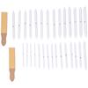 Blending Stumps and Tortillions Set Drawing Tools with 2Pcs Sandpaper Pencil Pointer for Sketch