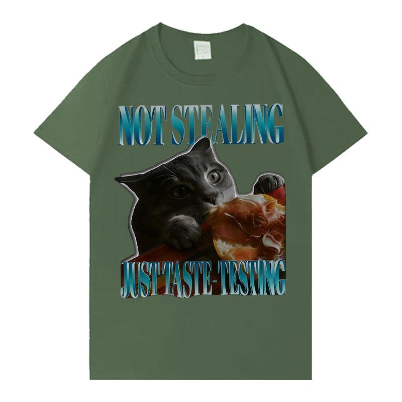

Funny Cat Meme Tshirt Summer Pure Cotton High Quality Hip Hop T-Shirts Women Loose Trending Casual Gothic Hot Sale Pop Tee Shirt 4XL
