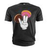 Men's Funny Donut Fingering Shirt Adult Humor Offensinve Double Meaning Tee