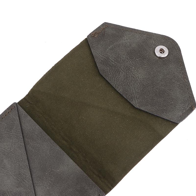 Multifunctional Compact Wallet Bi-Fold Id Card Clip With Pen Minimalist Wallet For Daily Commuting Business And Travel