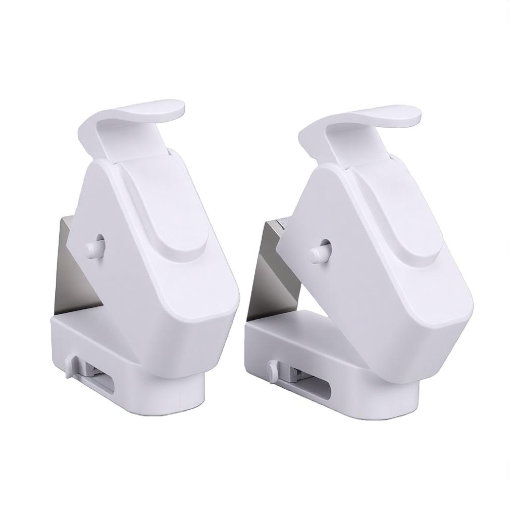 Child Proof Door Locks No Tools Installation Sturdy Detachable Snap On Safety Lock for Toddler 2pcs