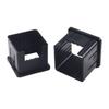 Black Diameter Plastic Square Tube Sleeve Easy To Use And Install