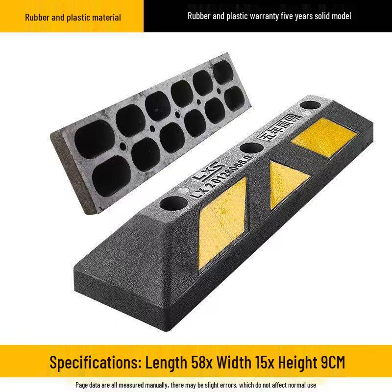 Rubber Wheel Stopper and Parking Aligner