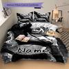 Custom Textile Harley Quinn Bedding 3 Piece Set HD Print Duvet Cover Pillowcases for Teens Adult Bedroom Decoration