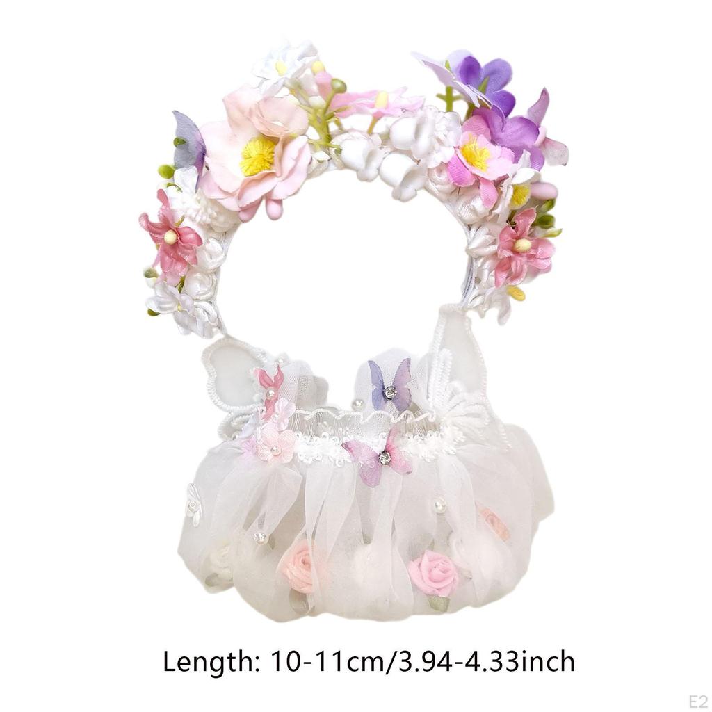 17 cm große Plüschpuppenkleidung, Foto-Requisiten, Zubehör für Puppen, Bequemes Anziehen,