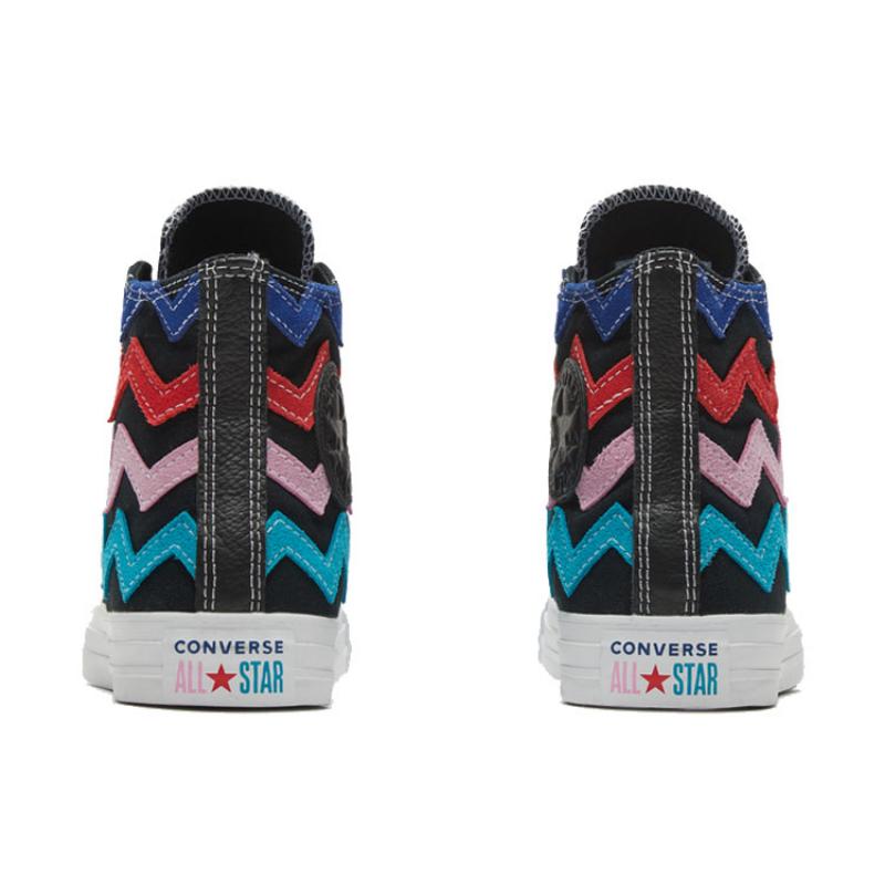 Converse Chuck Taylor All Star Comfortable Non-Slip Lightweight High Top Espadrilles Women's Black