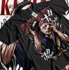 Pánské tričko Chainsaw Man Anime CSM Denji Power Černé tričko Všechny velikosti