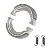 Replacement Part Drum Brake Shoes for Electric Scooter Safety Front Brake Pads Electric Scooter Replacement Shoe Parts