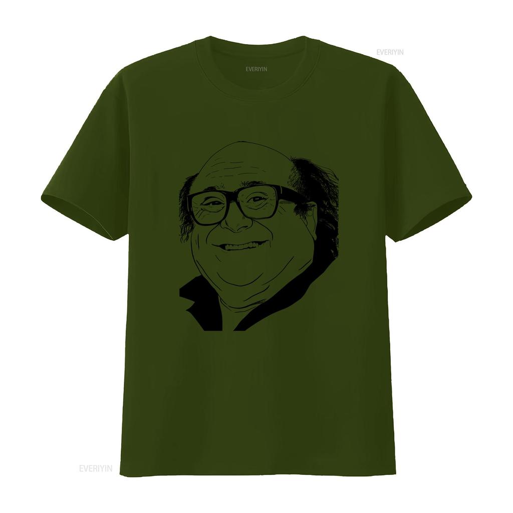 Danny Devito Acteur Film Cinéma USA T-shirt Meme Drôle Haut Style Gamer Musique 640 vintage Lavé Haut Pour le Port Quotidien Unisexe