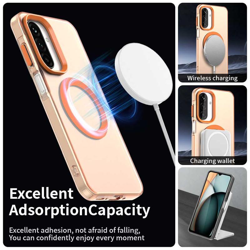 For Samsung Galaxy A17 Case Samsung A17 Cover Magnetic Matte Durable Bumper Shield Protective Phone Cases For Samsung A17 Funda