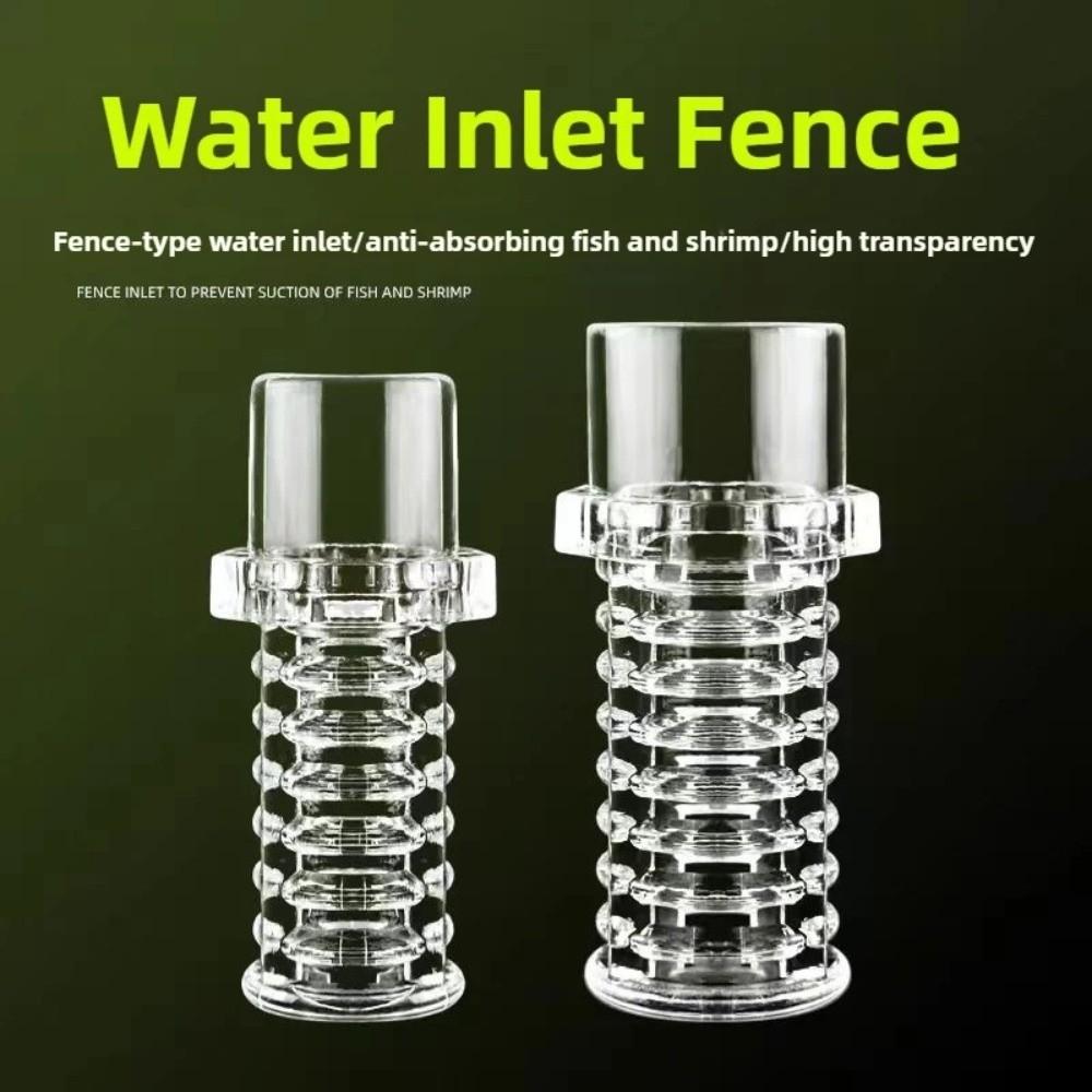 1pcs Acrylic Acrylic Pervious Flower Basket Transparent Outer Diameter 20/25mm Fish Tank Water Inlet Fence