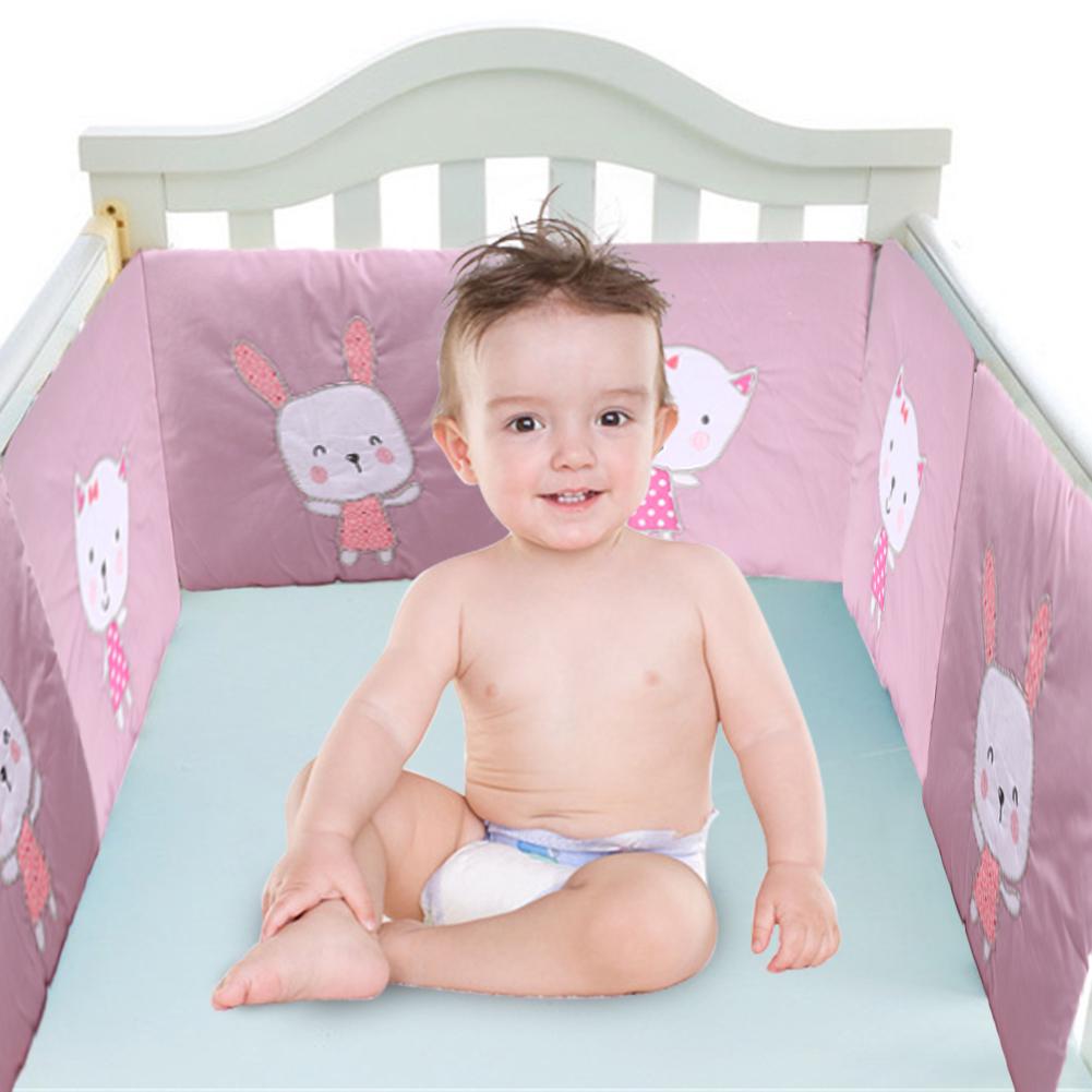 Buy Breathable Padded Mesh Crib Bumper Pad at affordable prices — free