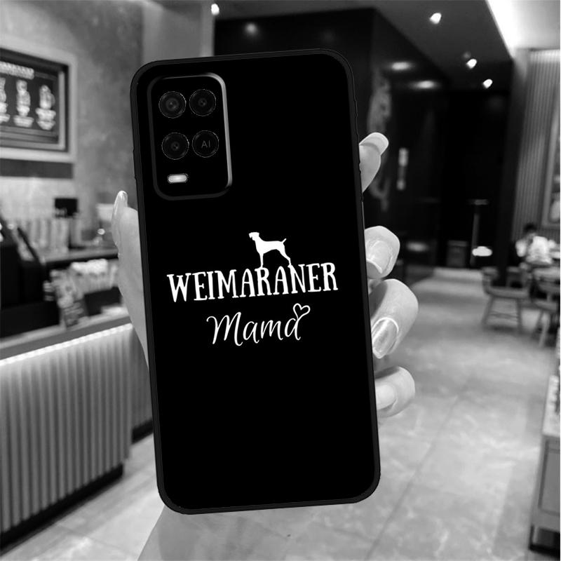 Weimaraner Dog Case For Oppo A74 A54 A94 A78 A98 A18 A60 A80 A40 A38 A58 A96 A76 A16 A15 A17 A57 A77 A5 Pro