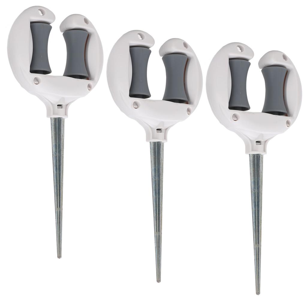 Gartenschlauchführung Nageloberrolle Weiche Wasserrohrpositionierung Spitzkopf Rasenschlauchführung Spikehalter