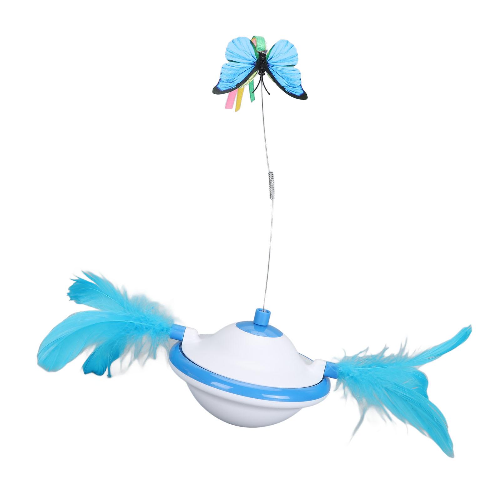 

Electric Rotating Cat Toys Irregular Motion 2 Speeds Electric Cat Tsing Toy 1500mAh Battery Interactive Cat Toys