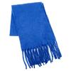 New style solid color pulled hair thickened warm scarf women's winter fashion men's women's scarf scarf scarf shawl