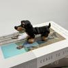 Multi-Jointed Multi Joint Dachshund Toys Simulated Border Collie Figurine  Parent-children