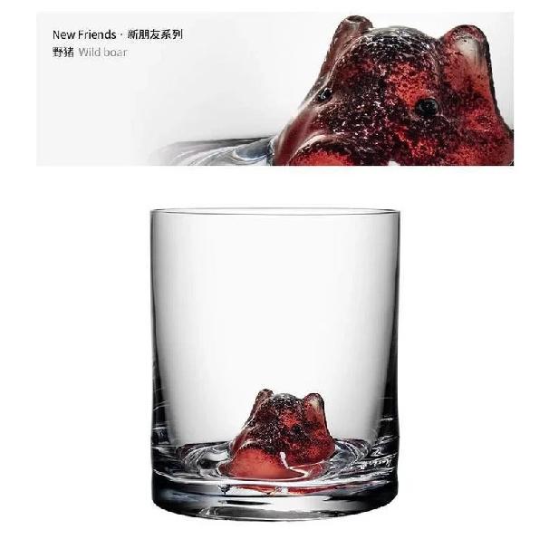 New Friends Whiskey Glass Colorful 3D Animal Head Wine Glass Nordic Style Bear Water Cup Bird Coffee Cup Beer Mug Dropshipping