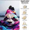 1pc Panda Art Print Blanket, Lightweight Flannel Fleece with Digital Printing, Soft Warm for Sofa, Travel, Camping, Office, Couch, Chair, and Bed, All