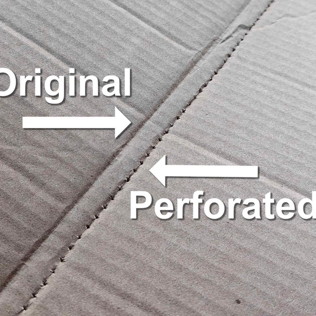 New Cardboard Box Punch Tool - Heavy Duty Paper Hole Puncher for Home DIY Craft Packaging Supplies