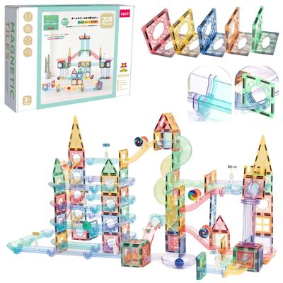Kebo Vzdělávací Magnetická Mramorová Stavebnice Mramorová Svah 3D Vánoce 3 roky 4 roky 5 let 6 let Vstup do Baby Magnetic Ball Coaster Toys,