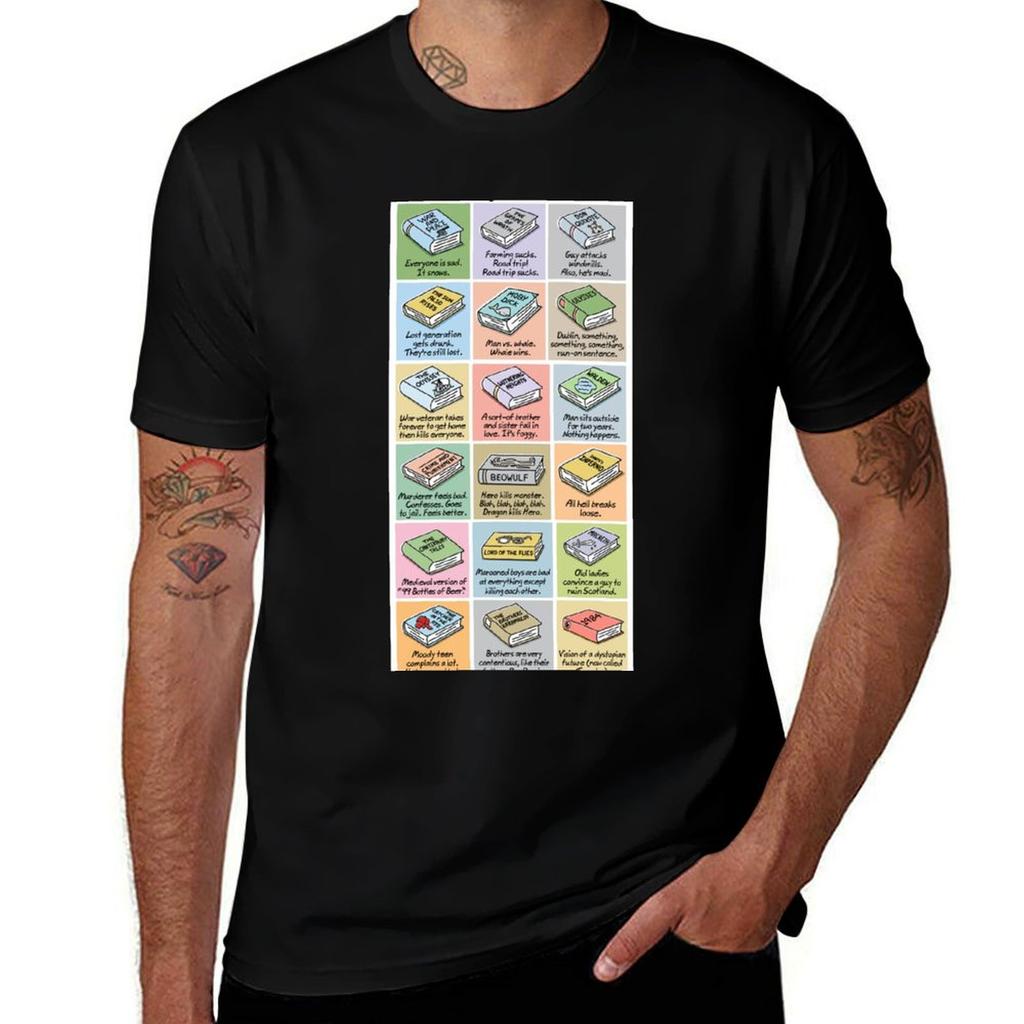 Abridged Classics (Composite) TShirt Heavy Duty Casual Work Tee TShirt