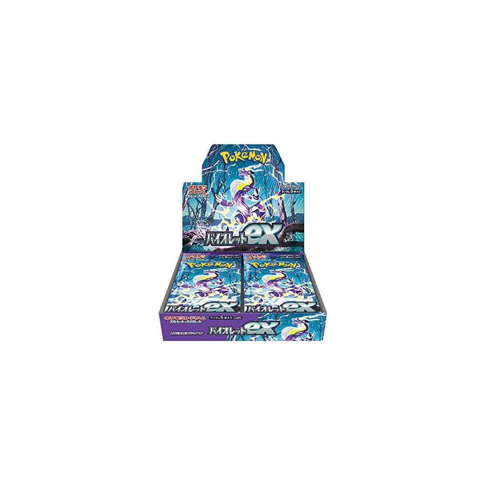 Pokemon Scarlet and Violet Expansion Pack Violetex Box Trading Card Game Collectible Cards