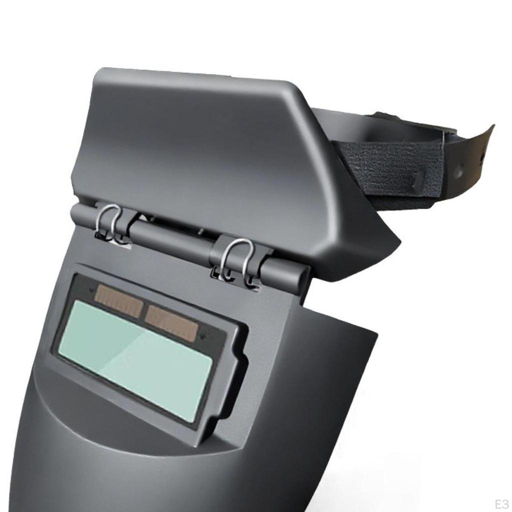 Welding Helmet Anti Splashes Face Protector Solar Powered Large Viewing Welder