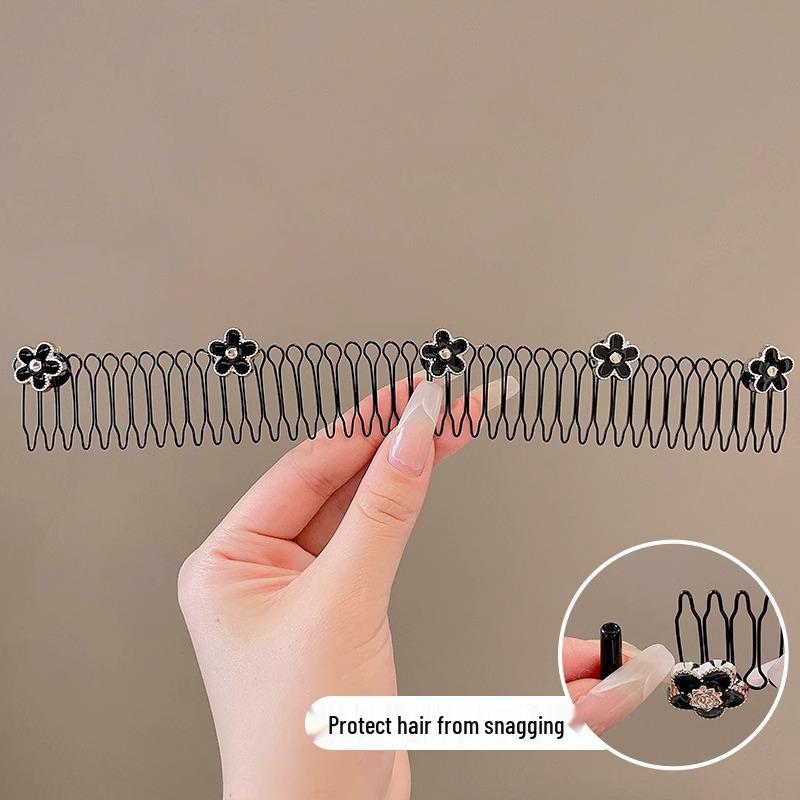 Girls' Summer Cartoon Baby Hair Comb - Gentle, Secure, Non-Damaging Hair Care Accessory