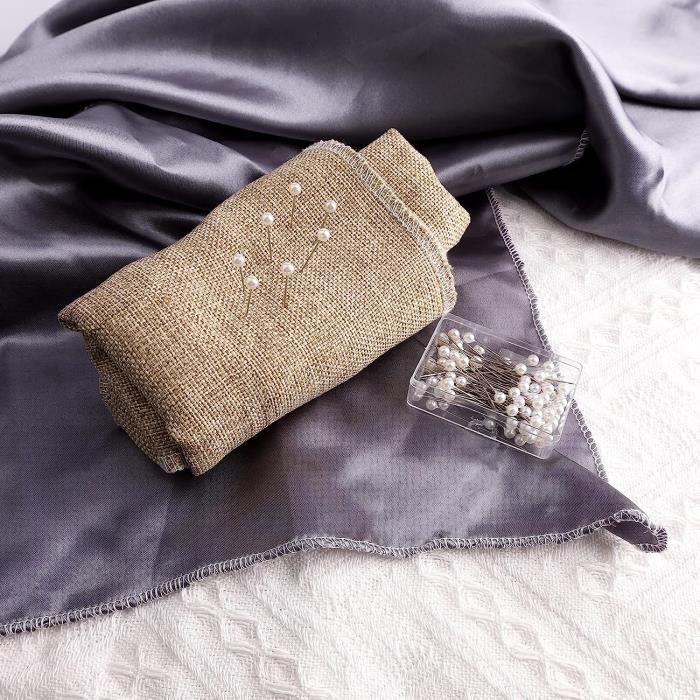 Épingles à coudre - DIEGIMR - 100 pièces - Tête de boule en plastique - 4 cm - Style premium