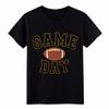 Unisex Game Day Football Gift T-Shirt Varsity Sports Tee for Football Fans