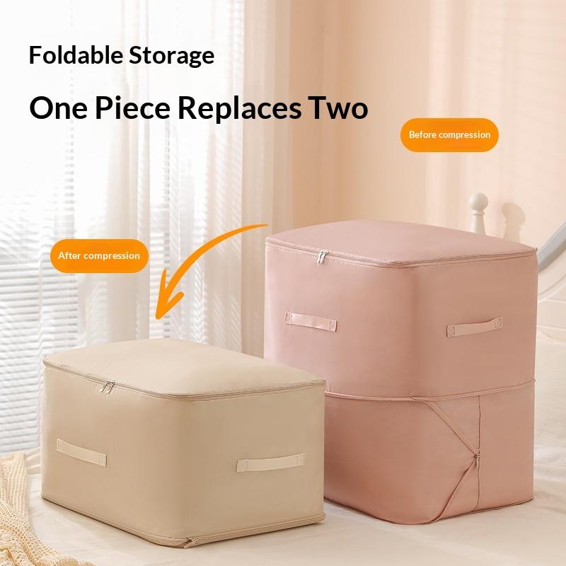 Compressible Quilt Storage Bag With Air Vent 50 Percent Space Saving Ideal For Home Closet Seasonal Bedding Storage