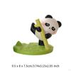 Panda Figur Telefon Halter Kreative Geschenk Stilvolle Handwerk Kunstwerk Tier Statue Skulptur für