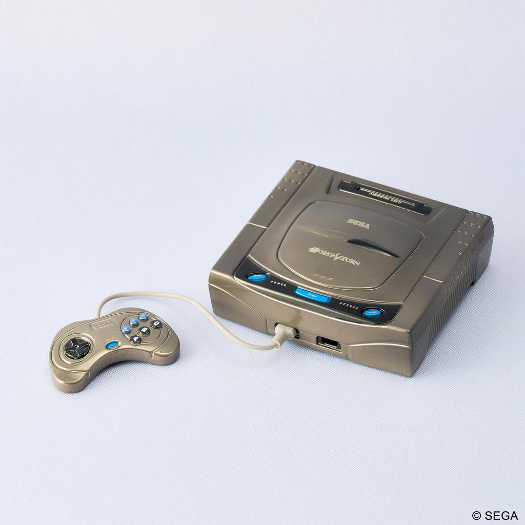 Série de Hardware Sega Sega Saturn Galeria Bright Arts Figura Diecast