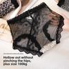 Lady Summer New Style Sexy Lace Flower Leopard Print Hollow Close Skin Cotton File Honey Hip Triangle Briefs