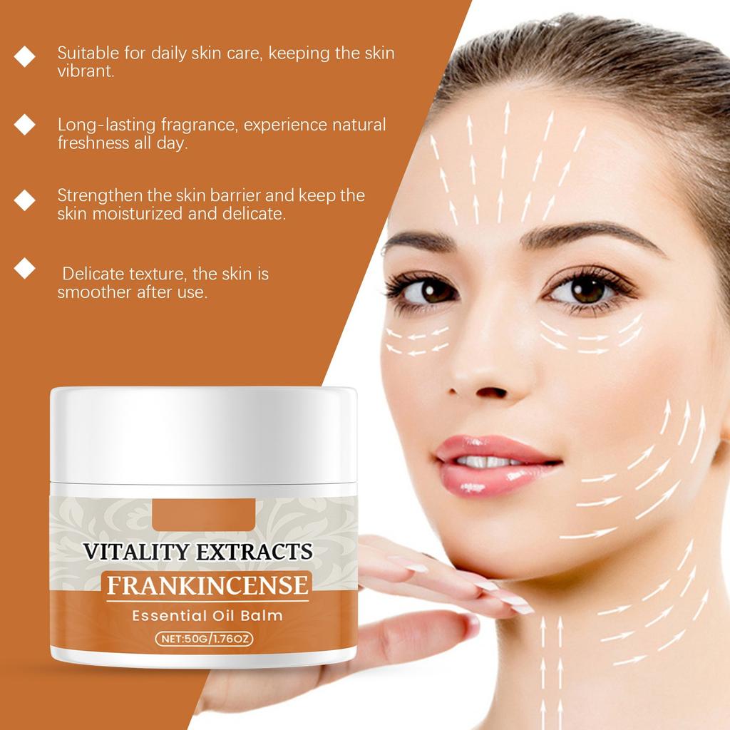 Vitality Serum Frankincense Balm Synergistically Repairs, Locks In Moisture, Soothes And Nourishes Frankincense Balm