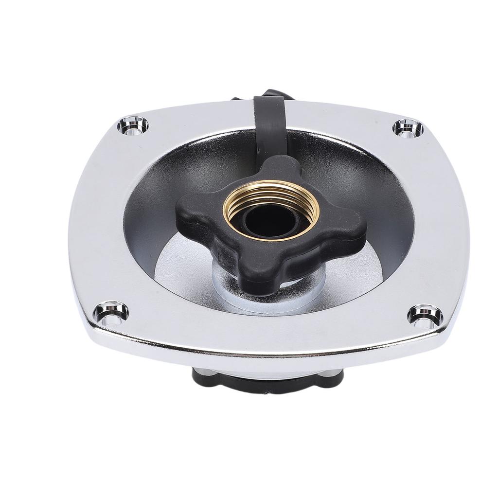 RV City Water Fill Inlet Plated Silver Water Fill Inlet with Check Valve Filter Net Replacement for Marine Trailer Motorhome