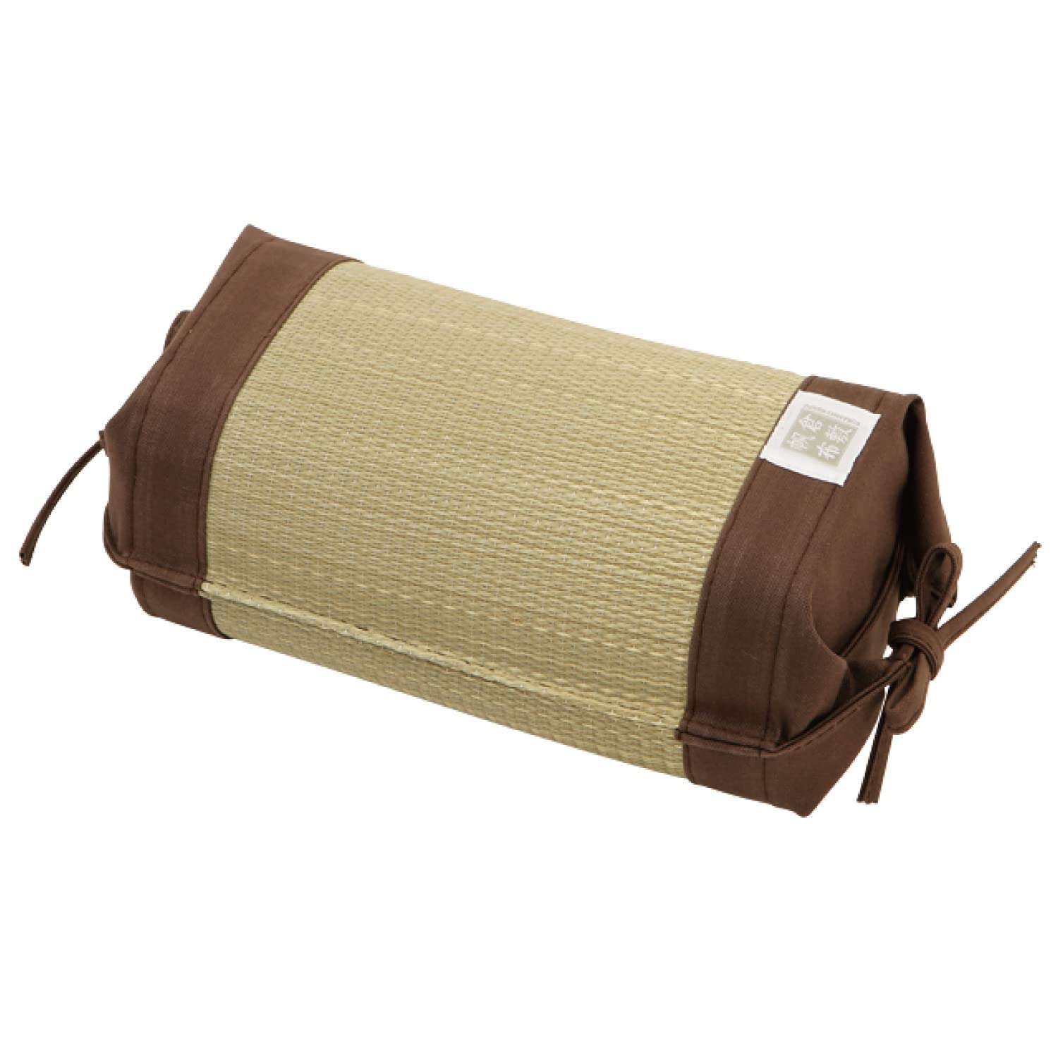 

Japanese-made Kibi rush grass pillow, approximately W24 x D11 x H11cm, brown, product number 28943402