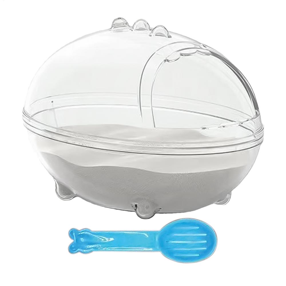 Hamster Bathroom Hamster Toilet And Sandbox Dust Bathtub Sand Bath Sand Container Big Hamster Cleaning And Bathing Accessories