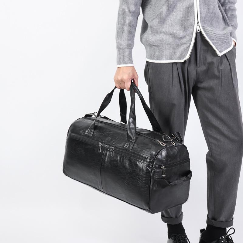 Men's Short-distance Business Trip Large Capacity Shoe Bin Commuting Luggage Bag Dry Wet Separation Fashionable Trolley Fitness Bag