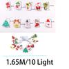 1.65M/10 Light Christmas Lights String 10 Christmas Patterns LED String Light  Car
